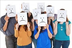 Cliente rebelde caretas
