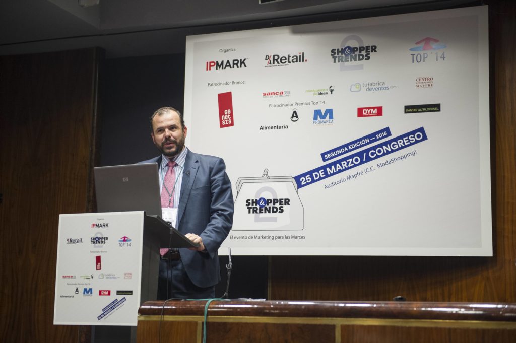 Jaime de Haro, director general de Ediciones y Estudios, presenta los Premios TOP 2015 de D/A Retail 