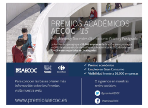 PREMIOS Acadeñmicos  AECOC 2015
