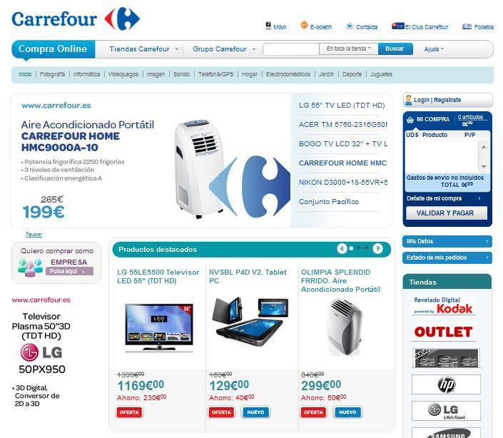Carrefour a XPO Logistics la logística su tienda online non food - DARetail. La del mundo del retail, la distribución comercial, los puntos de venta y las franquicias