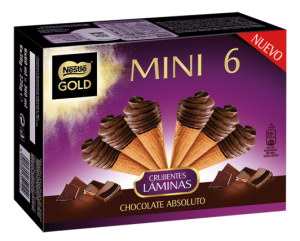 NESTLE GOLD MINI CONE CHOCOLATE ABSOLUTO 2016