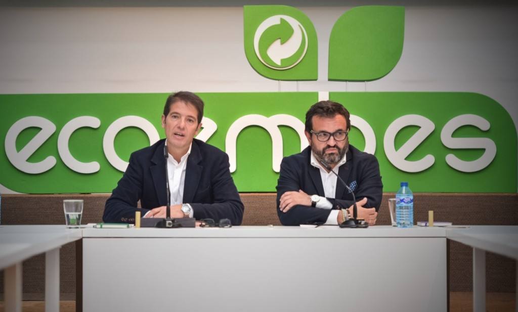 Oscar Martin (izquierda) e Ignacio Gonzalez, CEO y presidente de Ecoembes, respectivamente