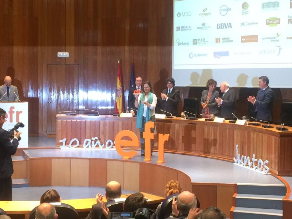 Pilar Pascual Gómez-Cuétara recibe el reconocimiento efr (1)