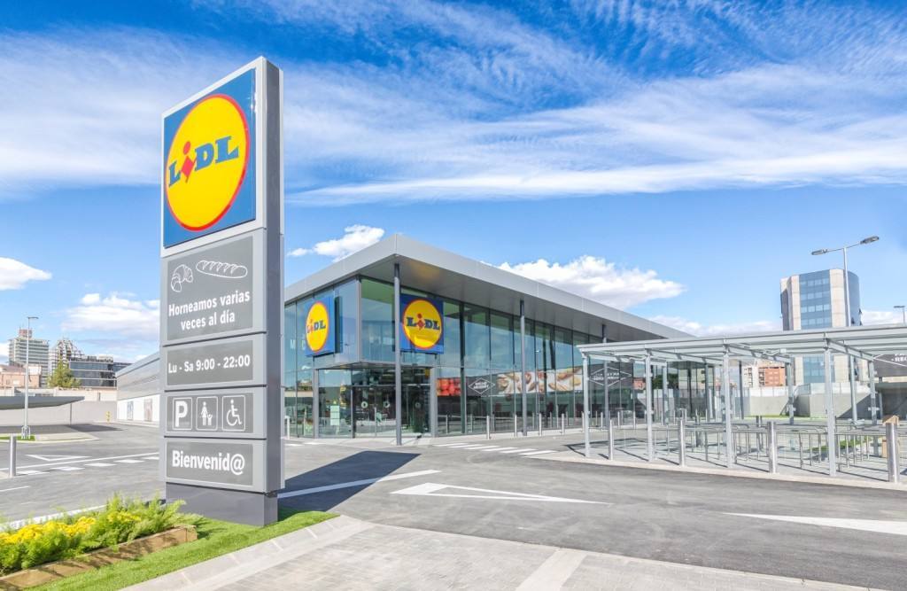 Último modelo de tienda de Lidl