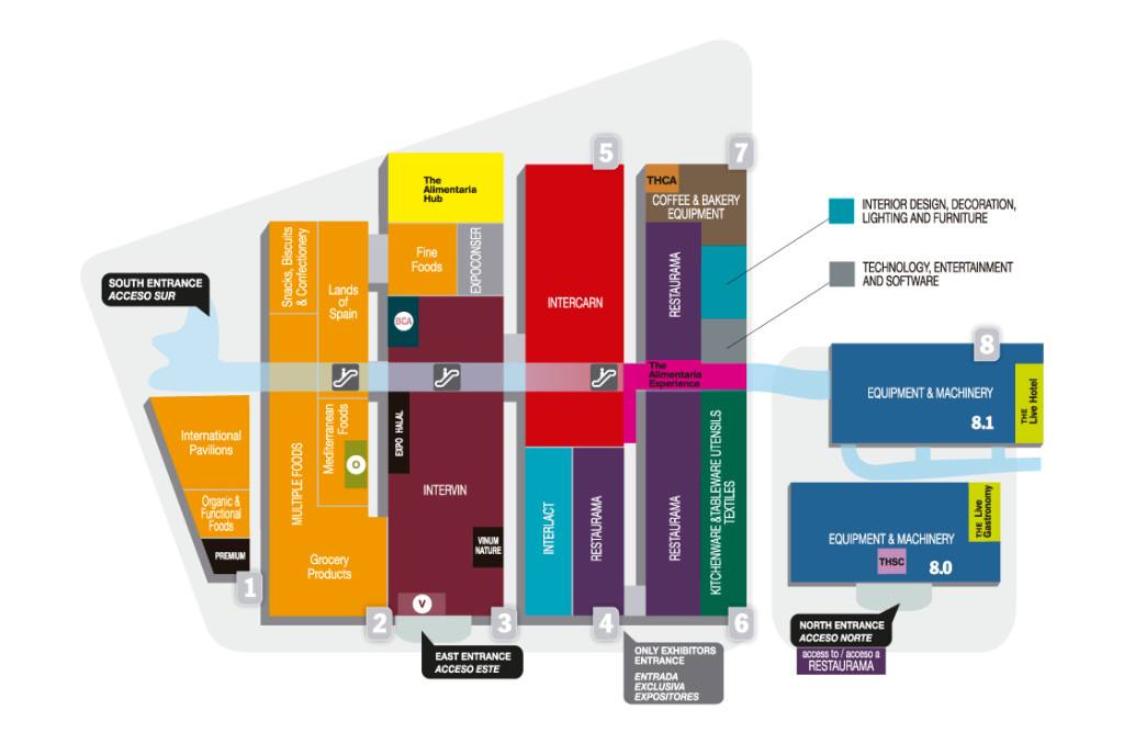 Alimentaria-2018-Hostelco-Mapa