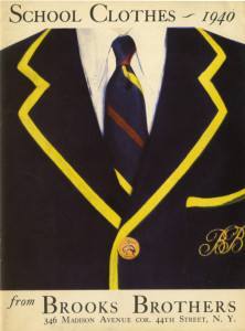 Brooks Brothers Catalog for boys school clothing (1940)