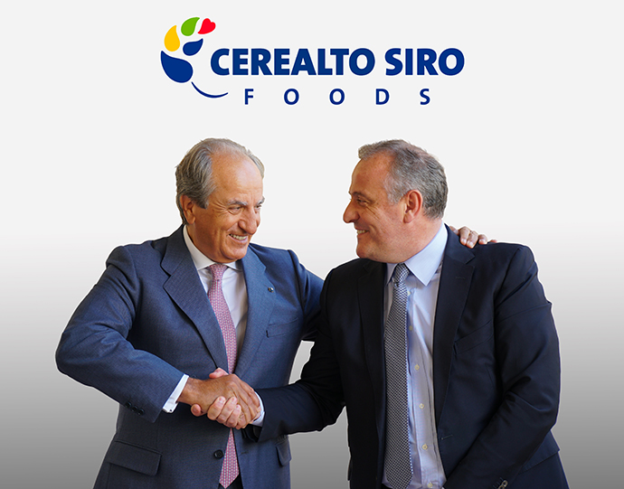 Juan Manuel González Serna, Presidente de Cerealto Siro Foods y Luis Ángel López, CEO de Cerealto Siro Foods.