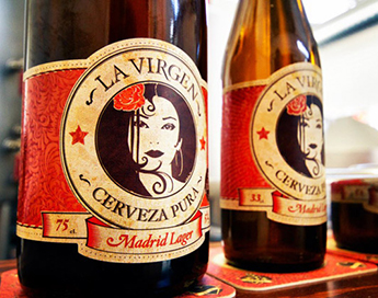 La Virgen, cerveza artesanal.