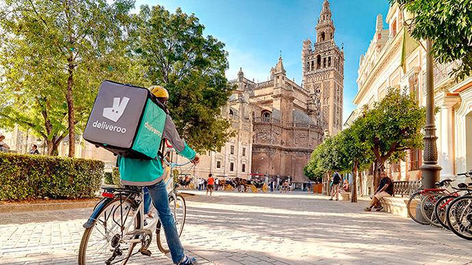 Amazon lidera la última ronda de financiación obtenida de Deliveroo