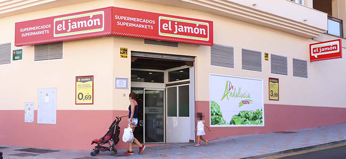 Una de las tiendas adquiridas por Grupo Jamón el año pasado en Fuengirola, que pasó a ser Baly.