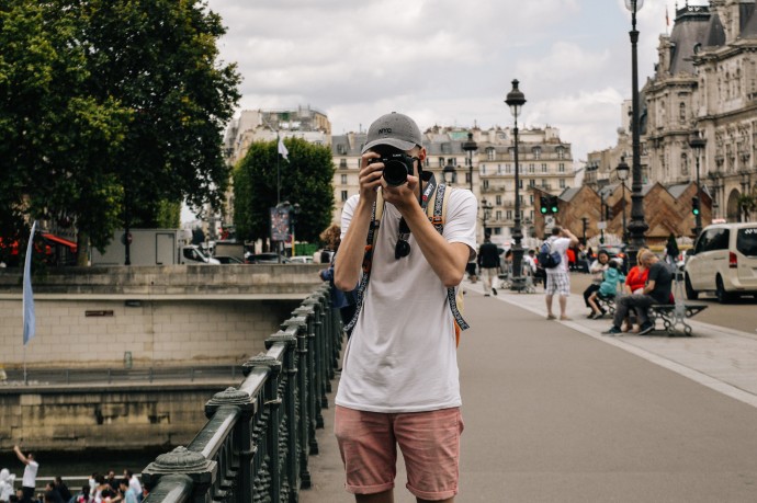 turista japonés