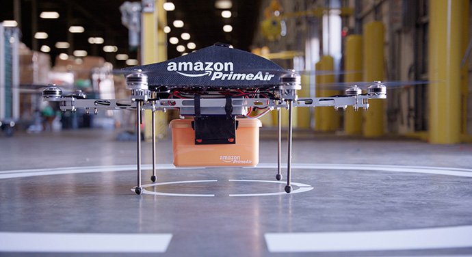 Amazon Prime Air, el servicio de reparto con drones de Amazon, podría ser realidad en Estados Unidos a finales de 2019