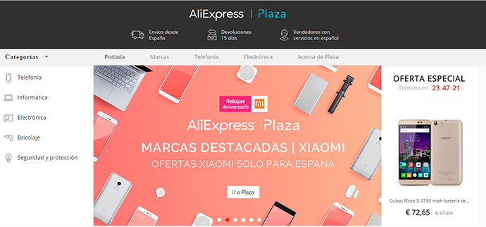 AliExpress Plaza espera finalizar el año con 10.000 empresas españolas