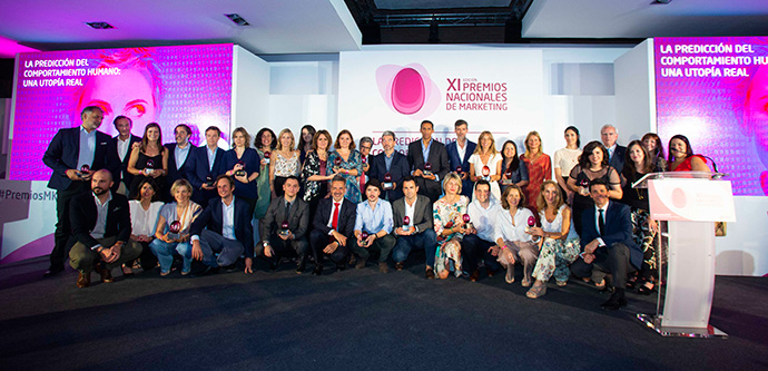 Galardonados en la XI edición de los Premios Nacionales de Marketing