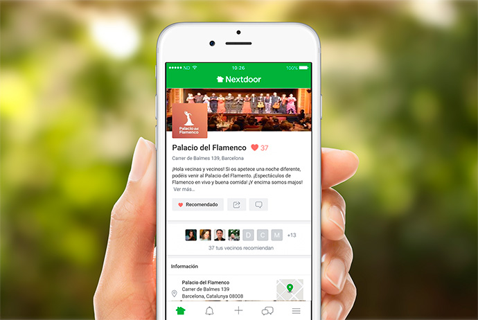 Nextdoor lanza una plataforma destinada a los comercios locales