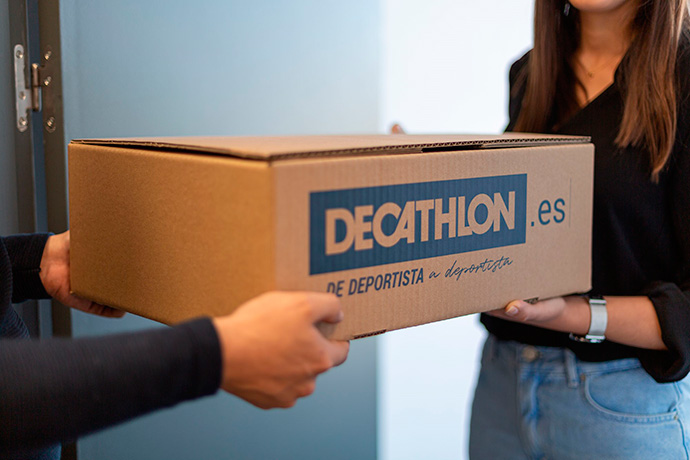 Decathlon ha lanzado el servicio de entrega de pedidos en dos horas