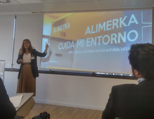 La responsable de calidad de Alimerka, Paula Díaz-Caneja.