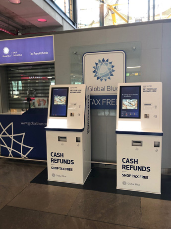 Global Blue lleva al Aeropuerto Madrid-Barajas los primeros ‘cajeros automáticos’ de devolución de tax free en aeropuertos