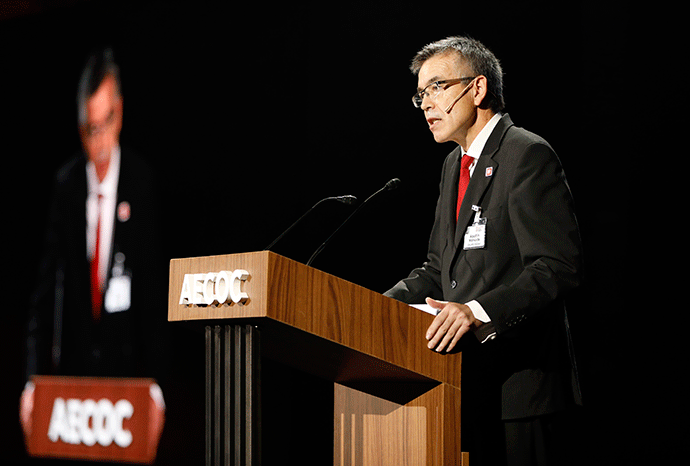 El presidente del grupo Eroski, Agustín Markaide.