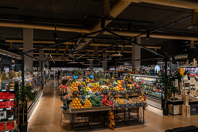 Así luce el interior de la nueva tienda periférica