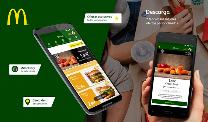 La app de McDonalds consigue en el tercer trimestre un 40,2% de cuota de mercado