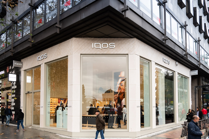 Philip Morris inaugura una tienda de Iqos en la Milla de Oro de Madrid