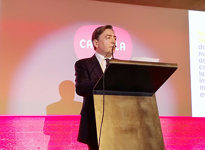 Sebastián Palacios, director ejercutivo de Carmila España, durante Carmiday 2020