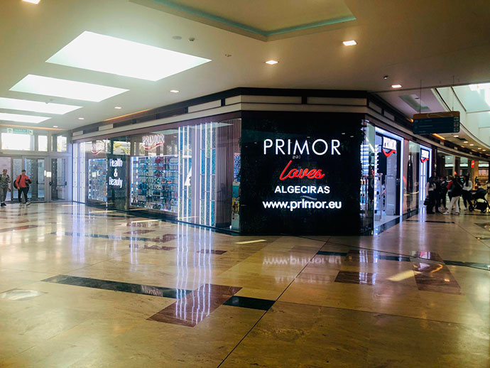 Primor confía en el Centro Comercial Puerta Europa 