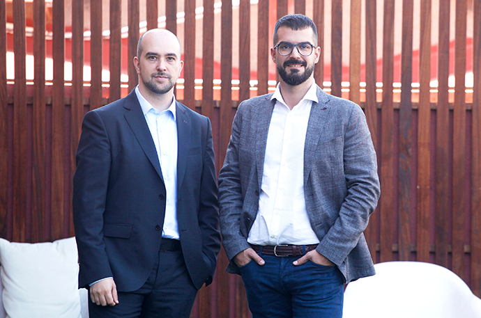 De izquierda a derecha: Javier Martínez, CTO y fundador de Signaturit, y Juan Zamora, CEO y fundador de Signaturit.