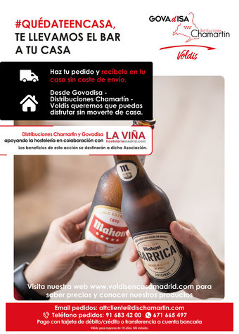 Voldistribución lleva la cerveza a domicilio 