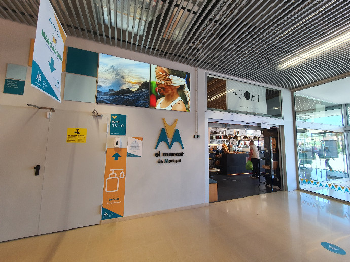 Mercat de Montgat implementa medidas extraordinarias sanitarias 