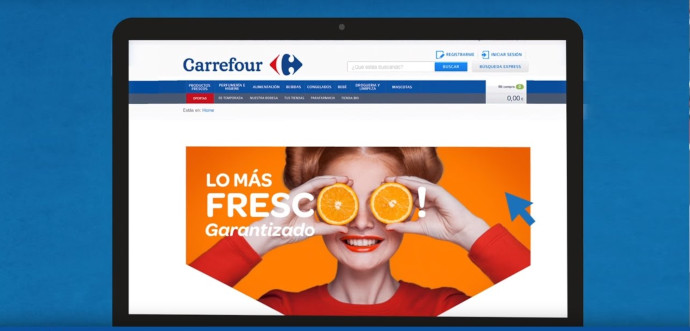 Carrefour y El Corte Inglés, supermercados online líderes durante el confinamiento