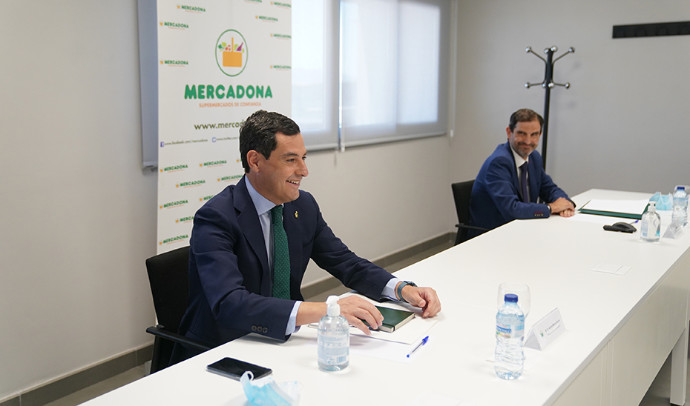 Mercadona invertirá 750 millones de euros en Andalucia hasta 2023