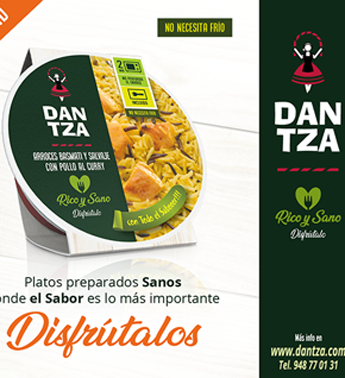 Conservas Dantza lanza su nueva gama de platos preparados