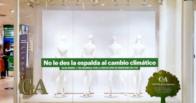 C&A desnuda sus escaparates por el cambio climático