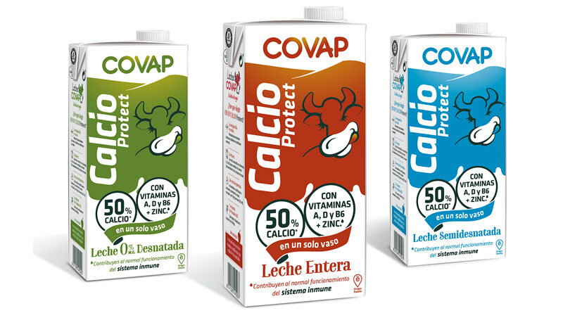 Calcio Protect, nueva leche enriquecida de Lácteos COVAP