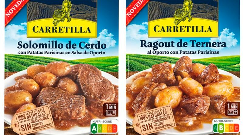 Carretilla amplía su gama de 'Platos Listos' con nuevas recetas