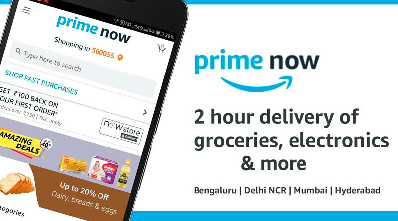 Amazon cierra Prime Now para integrarlo en su marketplace