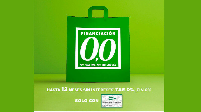 El Corte Inglés lanza Financiación 0,0 para animar las compras de verano