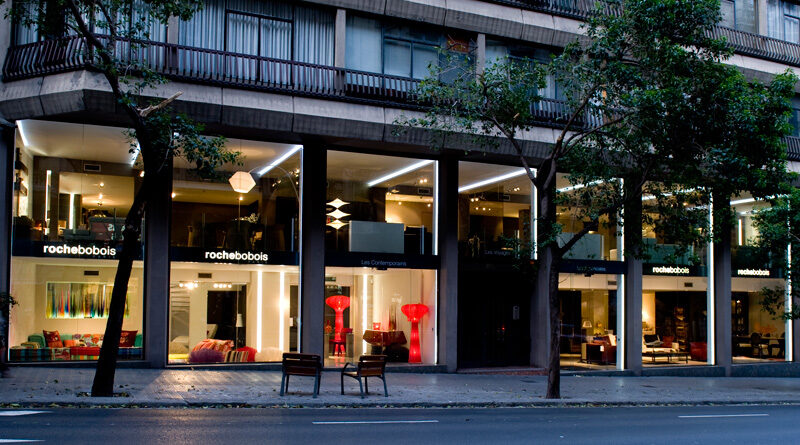 Roche Bobois realiza mudanza en Barcelona y presenta nuevo concepto
