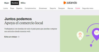 Zalando lanza una web específica para Connected Retail