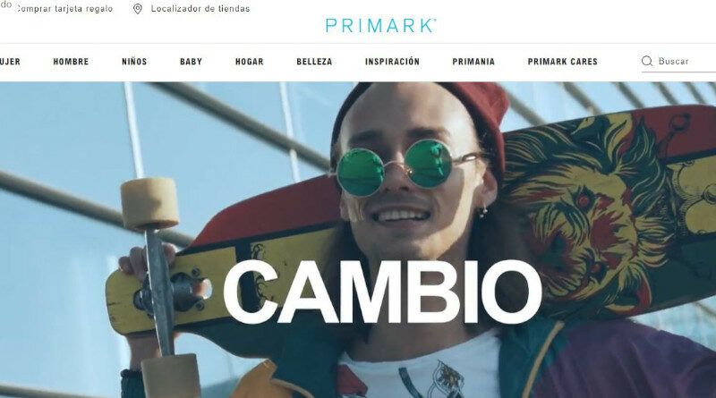 Primark avanza en digitalización. Lanzará una nueva web en 2022