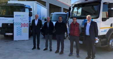 Plusfresc añade un camión eléctrico a su flota de vehículos