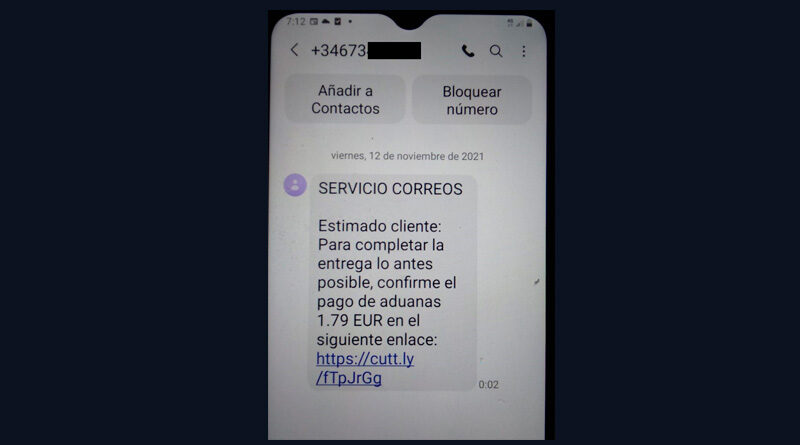 Nueva campaña de phising detectada, protagonizada por Correos