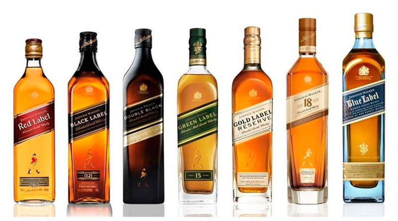 Diageo prueba a aligerar su botella de vidrio de Johnnie Walker