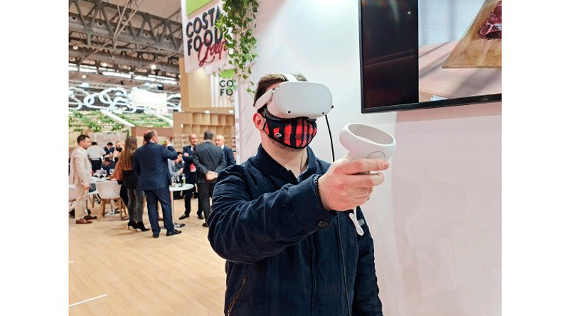 Costa Food aprovecha la realidad virtual para presentar sus novedades