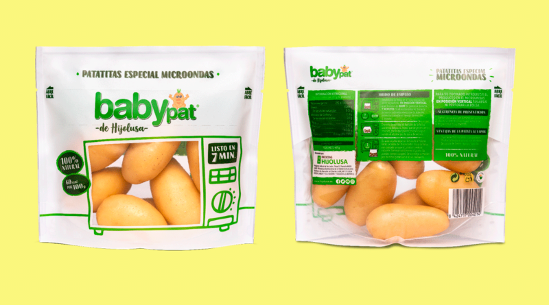 Patatas Hijolusa estrena packaging sostenible para sus patatas BabyPat
