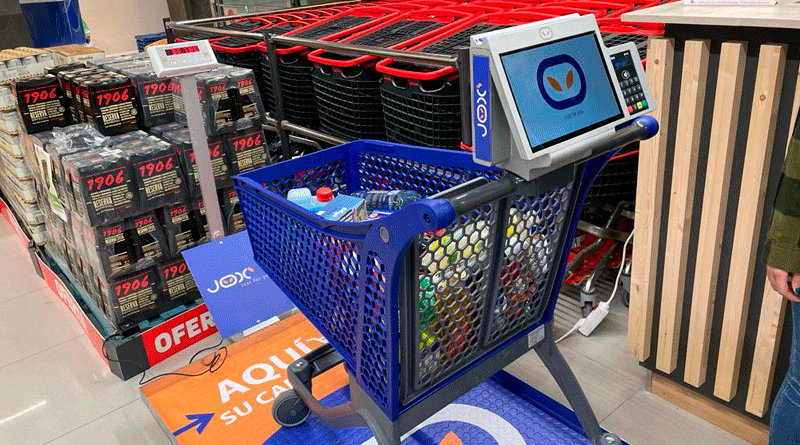Los supermercados Dehoy añaden inteligencia al carrito de compra