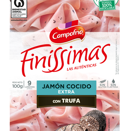 Campofrío lanza sus ‘Finíssimas’ de jamón cocido extra con trufa