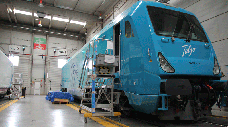 Talgo y Repsol prueban el primer tren de hidrógeno de España